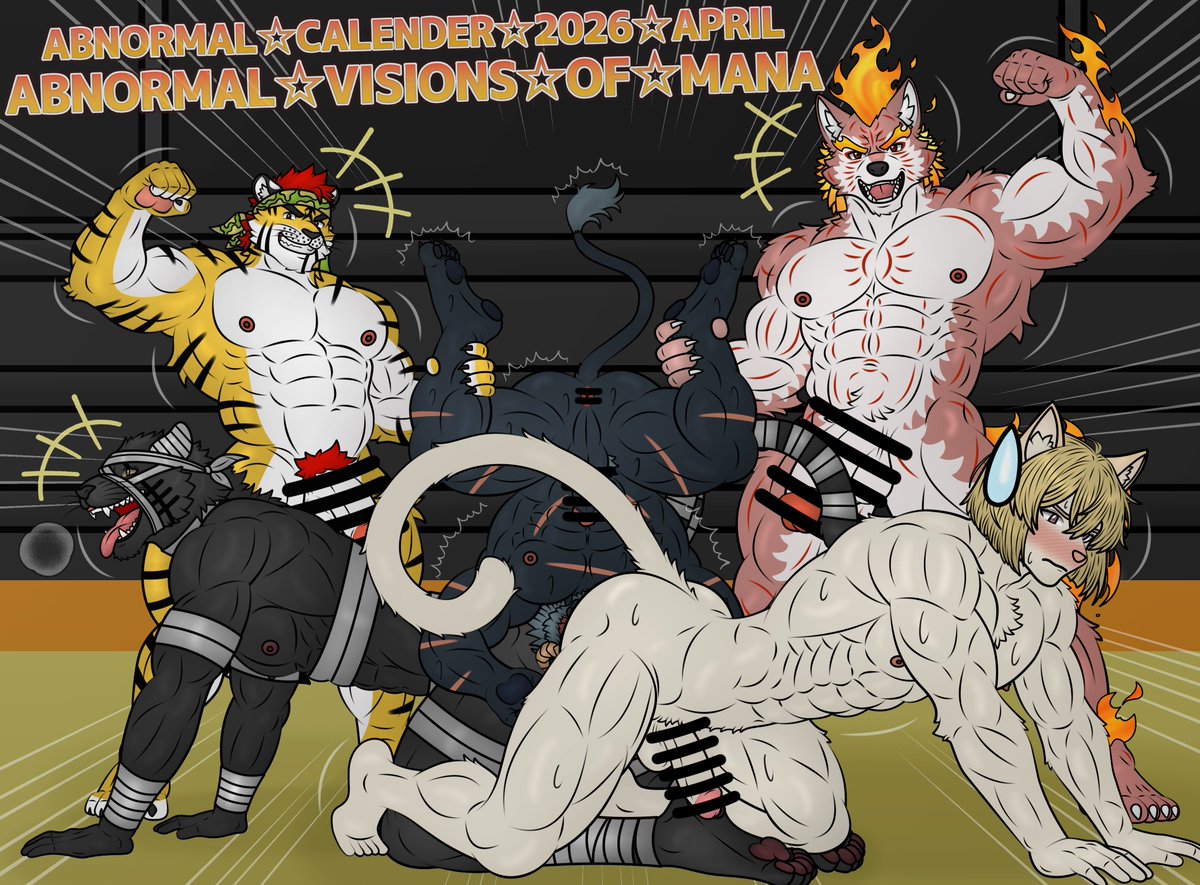 HadouHi69's tweet photo. #クロスワールド #黒猫異界観光記 #アブドリ #アブカレ #XWP #POW #放サモ #聖剣伝説VOM #クロスオーバー #ケモレス #ケモ屁 #ケモリョナ #無様エロ #ケモホモ #フェロモンズ #Housamo10th
4月の「アブノーマル☆カレンダー」である「アブノーマル☆聖剣伝説」のサンプル版を一般公開しました! https://t.co/I3SMx5hiQm