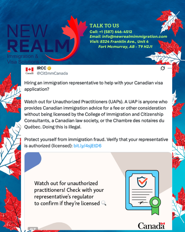 Realmvisa's tweet photo. #CICC #IRCC #RCIC #canada #canadavisa #cicnews https://t.co/HfGt0zhEl5
