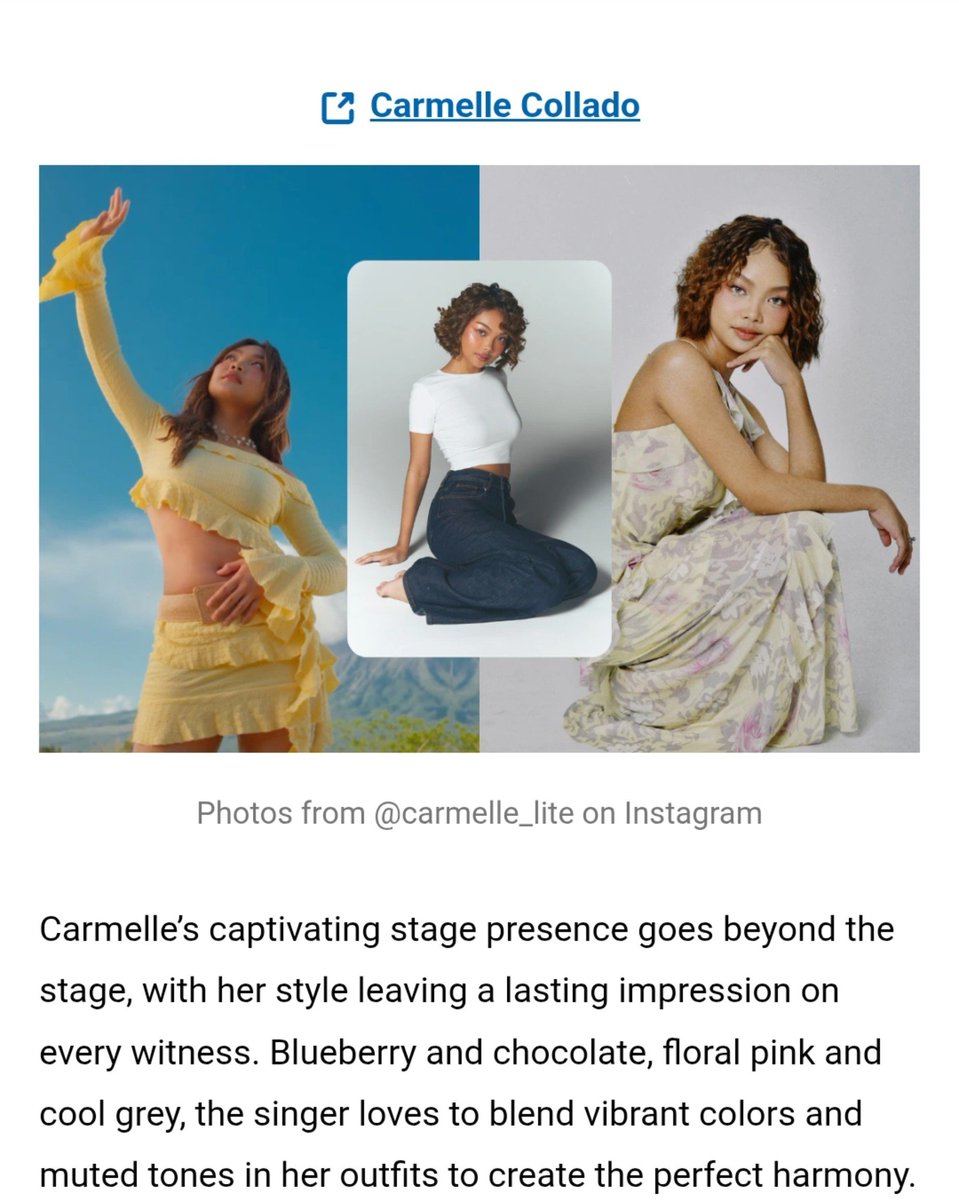 pokemonurgirlie's tweet photo. Ashley, Marco and Carmelle are featured in an article where they introduced them as filipino gen actor and actresses through their personal style. Thank you, @MetroMagPH π₯Ήπ
#AshCoMelle | #AshleySarmiento #MarcoMasa #CarmelleCollado https://t.co/ZbQ2rwpYyG