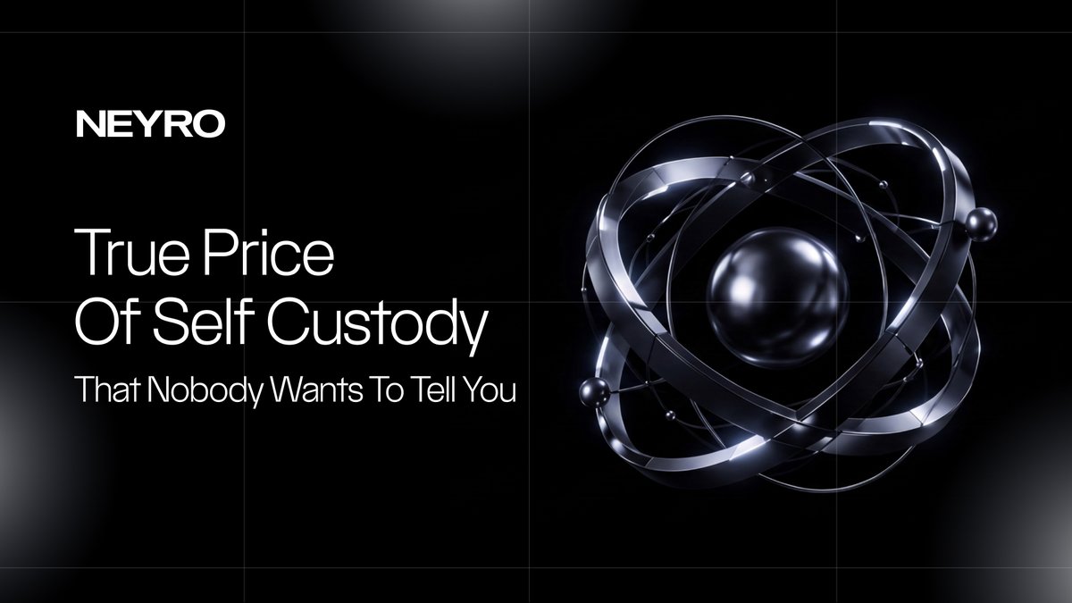 Neyro_network's tweet photo. Self-custody Comes at a price 

Of not bending over to being controled 

Of not giving up user privacy, safety and identity 

Join @Neyro_network, help building self-custodial future for everyone https://t.co/1Vd6Ccfpkt