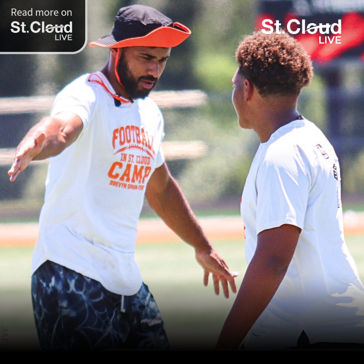 StCloudLive's tweet photo. "Any time I'm able to give back to the St. Cloud community, it's a blessing for me."

@dallascowboys TE and St. Cloud Tech alum @brxvyn hosted a free football camp at his former high school on Monday. 🏈

Read the full feature here:https://t.co/A7aSbs28jr https://t.co/Pj8nivaYPG