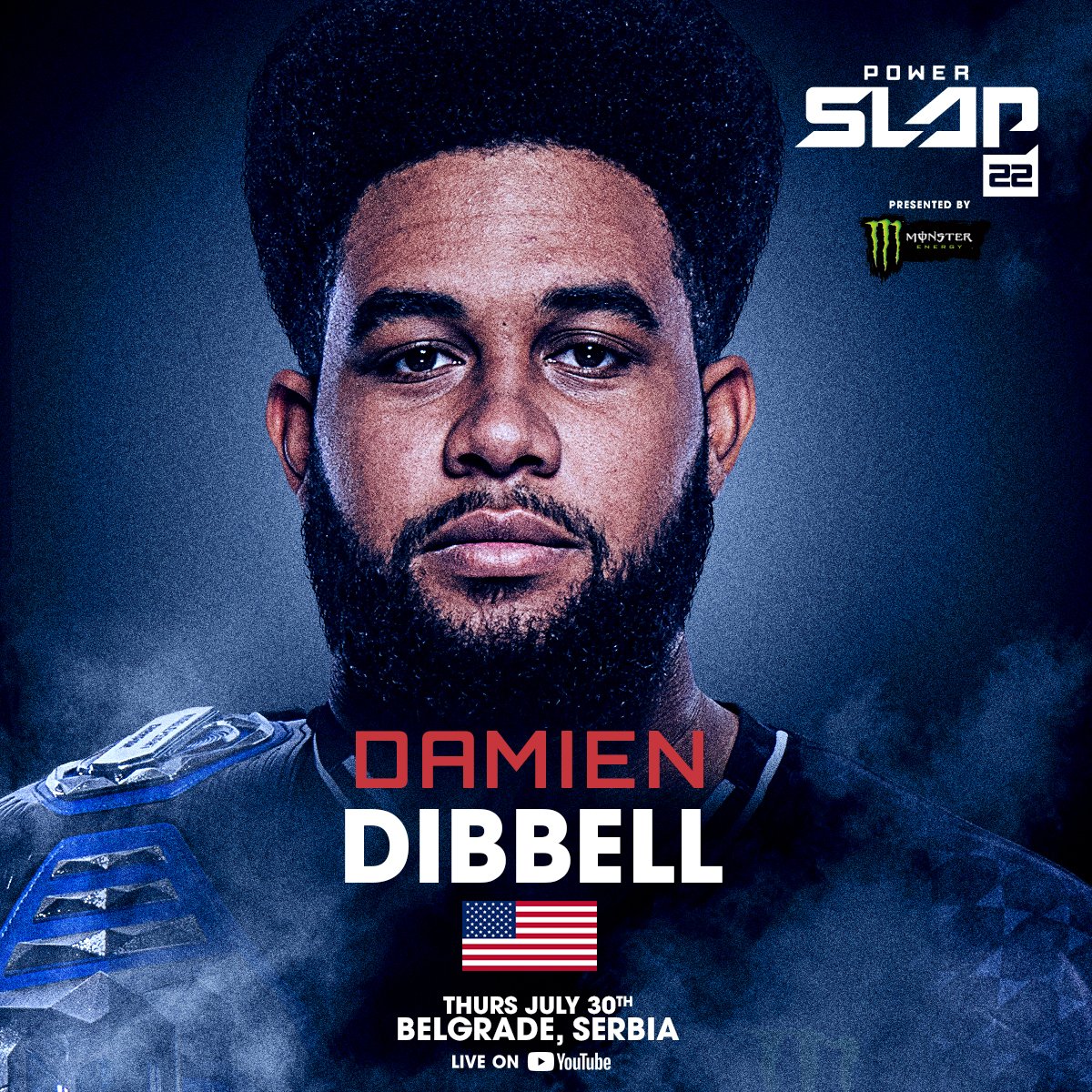 powerslap's tweet photo. Time to run it back 😠

@TheBellSF will be going for another title defense against @RangerDTP. They're first match ended in a unanimous decision.

[ $VET #PowerSlap22 | July 30th | Live &amp; FREE on YouTube | 🎟️ Get TICKETS at link in bio ] https://t.co/U4b249kIO3