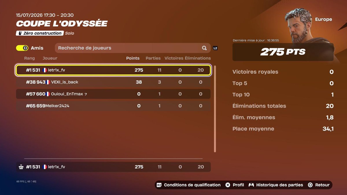 Squidsport's tweet photo. Bonjour les fans !👋👋
hier soir nous n'avons pu faire que le début de la cup en cast .
Hier @letrix35233074 a fait la cup pour le skin et n'a pas réussi a l' avoir de justesse quelques places🤧 et c'était bon il a quand même fait 20 kils et 1 top 10 félicitations à lui!
#Sqwin https://t.co/Fb80nzBRb5