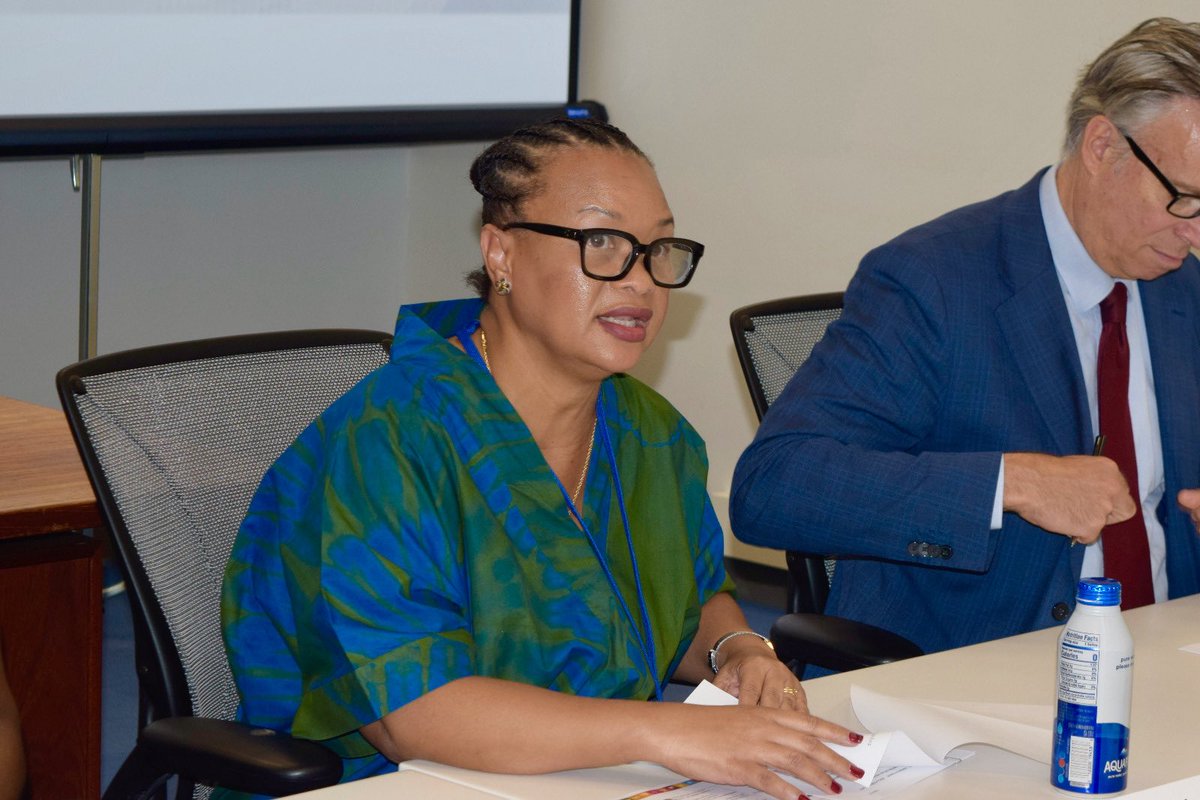 APRMorg's tweet photo. Day 3 of the #HLPF2026 Ministerial Segment, the APRM co-hosted a VNR Lab on localising the #SDGs & #Agenda2063. Opening the session at @UN HQ, @APRM_MarieRose called for turning national commitments into practical results that improve people’s lives. #VNRs https://t.co/njQ8bKCSrT