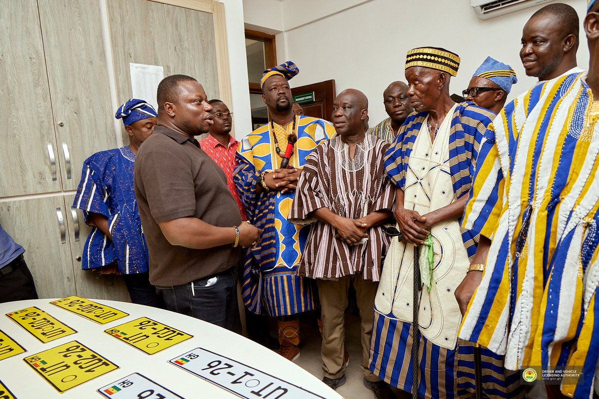 DVLAGhofficial's tweet photo. DVLA Tumu Office commissioned July 15, 2026, to improve access to driver licensing and vehicle services in the Upper West Region.  
#DVLAGhana 
DVLA: Your Safety, Our Concern. https://t.co/e7HbF6j2BS