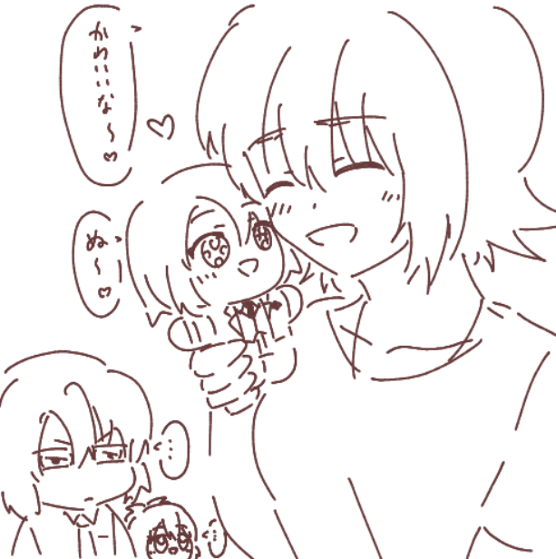 ebivi_talk's tweet photo. これは絵茶のぬぬ落書きです🎨 https://t.co/Ki1X1u66bp