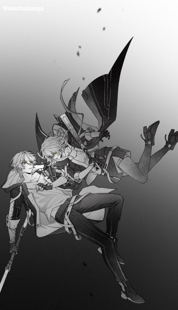 daochuluanpa's tweet photo. #Caelus #Stelle 「开拓」与「终末」 https://t.co/hk6ag2ScqK