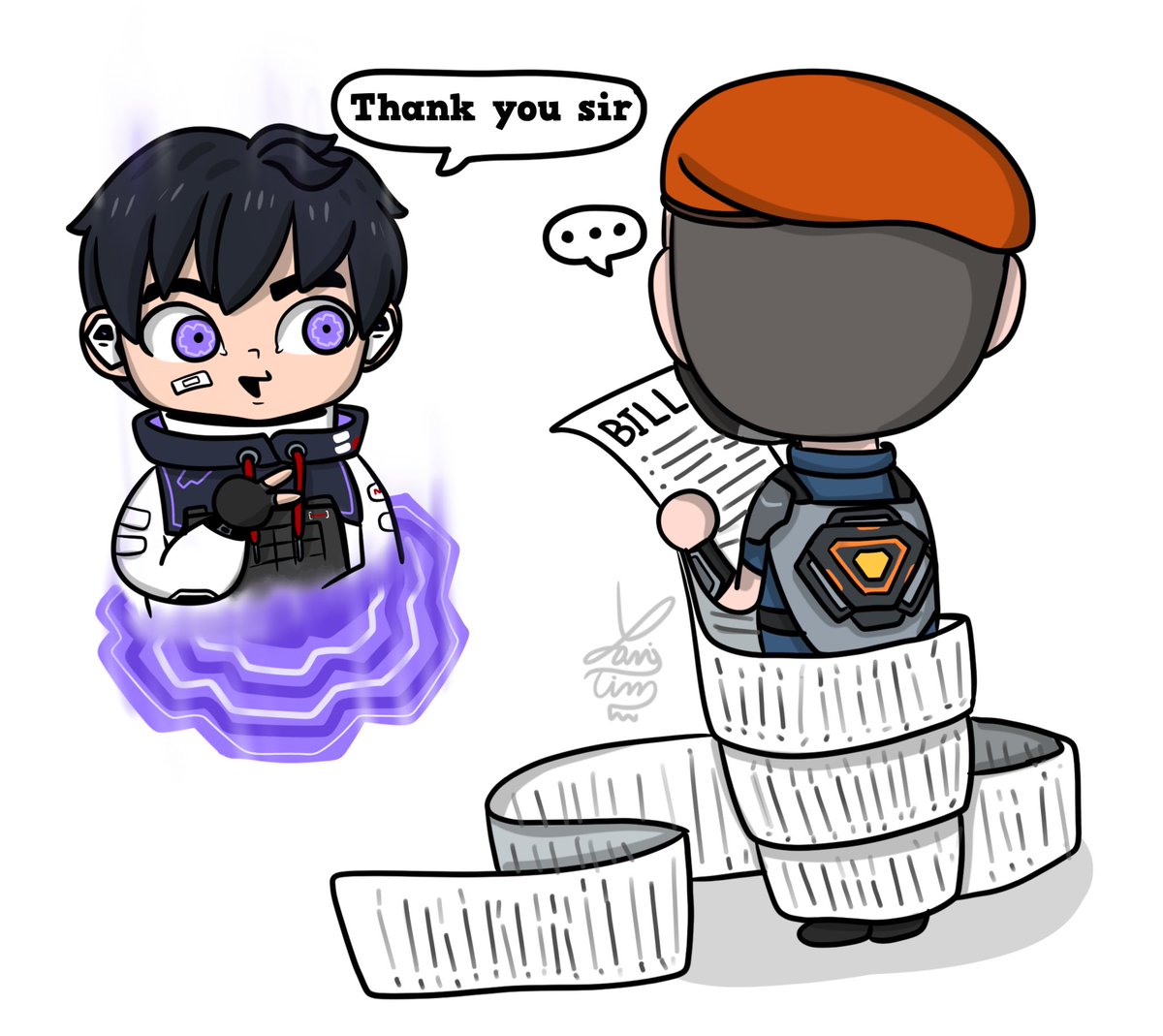 Yanitim1's tweet photo. 🪻Iso knows his boss can pay! 💸
#Valorant #ValorantArt #Valorantfanart #Iso #Brimstone https://t.co/x1xcNxNzHH