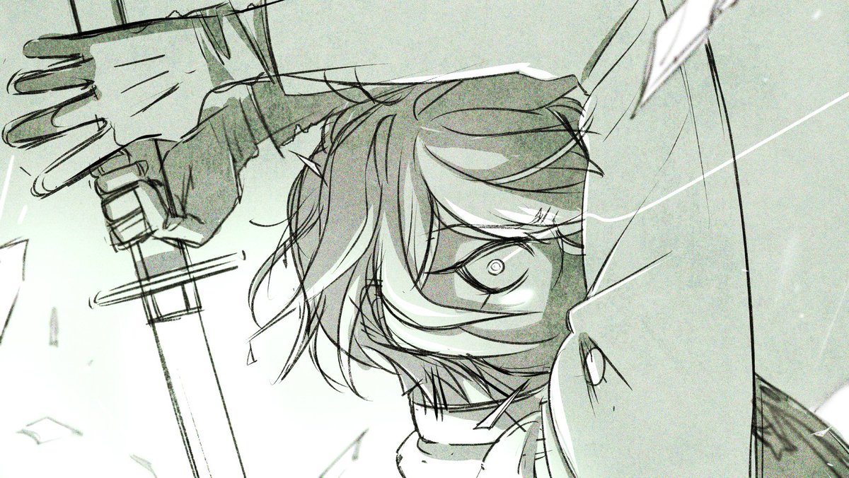 Smwtrnm's tweet photo. ペアで描かないと気が済まなかった https://t.co/6OhODKiXG7