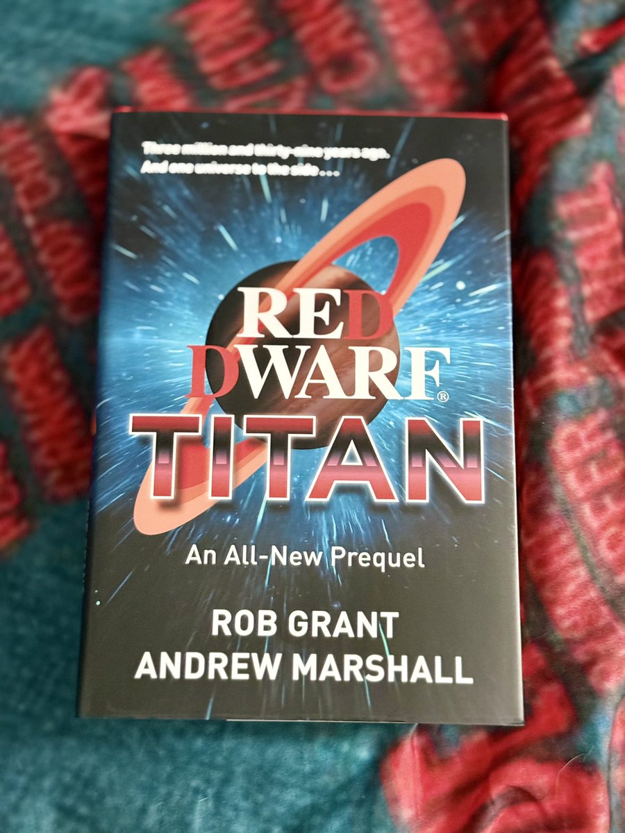 winninggaming's tweet photo. Preordered Red Dwarf: Titan 4 months ago and completely blanked it 😂

Just arrived today!

First new novel in 30 years and it’s an all-new prequel. The boys from the Dwarf origins? Yes please!

Proper chuffed. Anyone else guilty of preorder amnesia?

#RedDwarf https://t.co/q7VpRyEuCZ