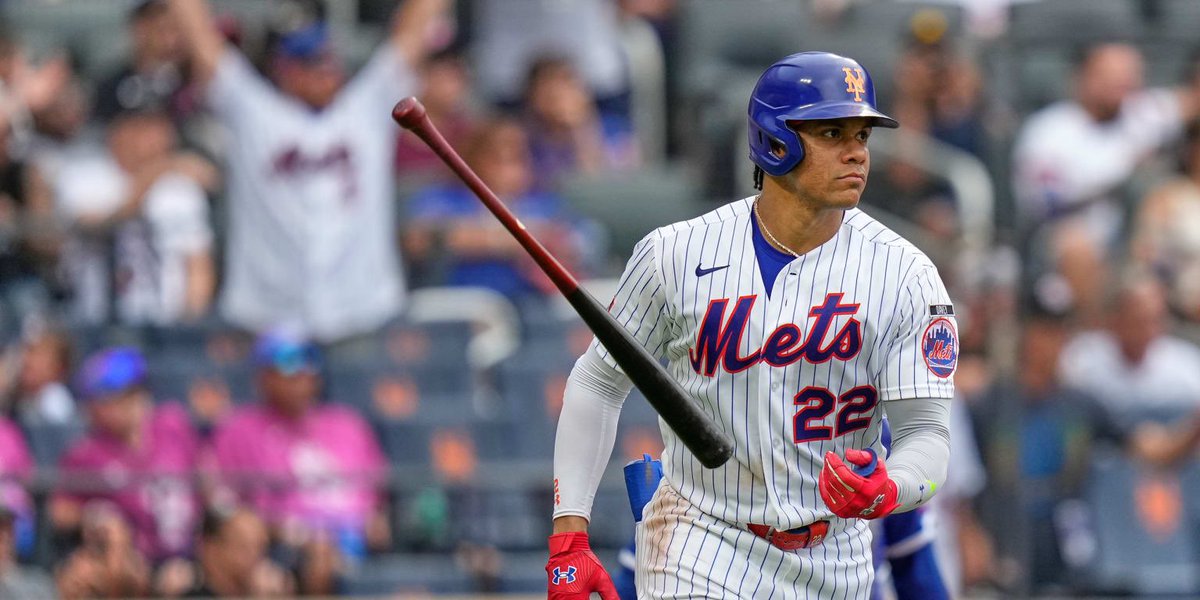 0ppDropper's tweet photo. Juan Soto Home Run (+200DK)

Soto’s power is legit against righties (7.8% HR/PA), and Nola has been giving up homers to lefties at a 5.2% rate. A bomb is very much in play here.​​​​​​​​​​​​​​​​​​​​​​​​​​​​​​​​​​​​​​​​​​​​​​​​​​

Against fastballs (Nola’s 51.5% usage pitch), Soto has a 17.8% barrel rate.

In the upper-away zone, Soto barrels 32.4% of pitches, while Nola has allowed a .263 batting average against him there.

Juan Soto has gone 11-for-42 with 5 home runs and 8 RBIs in 59 plate appearances against Aaron Nola over the course of his career.​​​​​​​​​​​​​​​​​​​​​​​​​​​​​​​​​​​​​​​​​​​​​​​​​​

#Gambling𝕏 #Dingers  #Homerun #DraftKings  #BetMGM #Fanduel #MLB #Parlay #Kalshi #Underdog