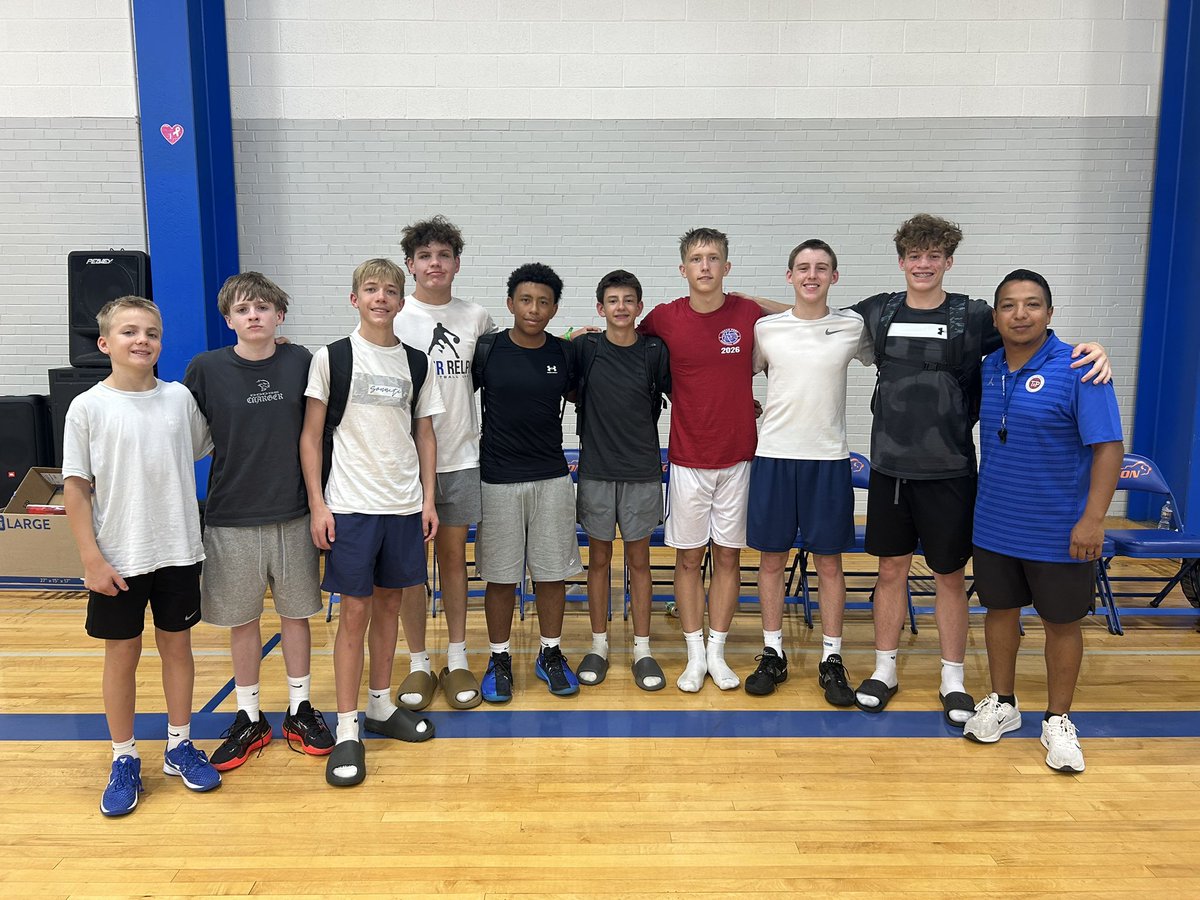 FrenshipHoops's tweet photo. This group of Tigers embraced and overcame the mental and physical task, along with the exceptional skill development and competition that @txpbasketball provided for 🏀  camp ‼️

These boys did a great job representing the FRENSHIP HOOPS PROGRAM💙💛

@rubenlopez_35 @ZachLogsdon https://t.co/fG2SulNLW3