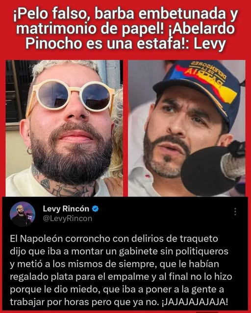 idelfon16905567's tweet photo. LEVY SEA SERIO USTED TAMBIÉN. NO LE SIGA LOS PASOS DE MENTIROSO AL HPTA MATAGATOS. ESE MAN NO ES COLOMBIANO Y MUCHO MENOS COSTEÑO. COSTEÑO ES PETRO. COGAN A SU HPTA CACHACO Y LLÉVENSELO PARA CACHACOLANDIA. EN LA COSTA ESE HPTA NO VIO UNA. ¡APRENDE QUE ES CORRONCHO PA’ EL COSTEÑO! https://t.co/iyxYehprG6
