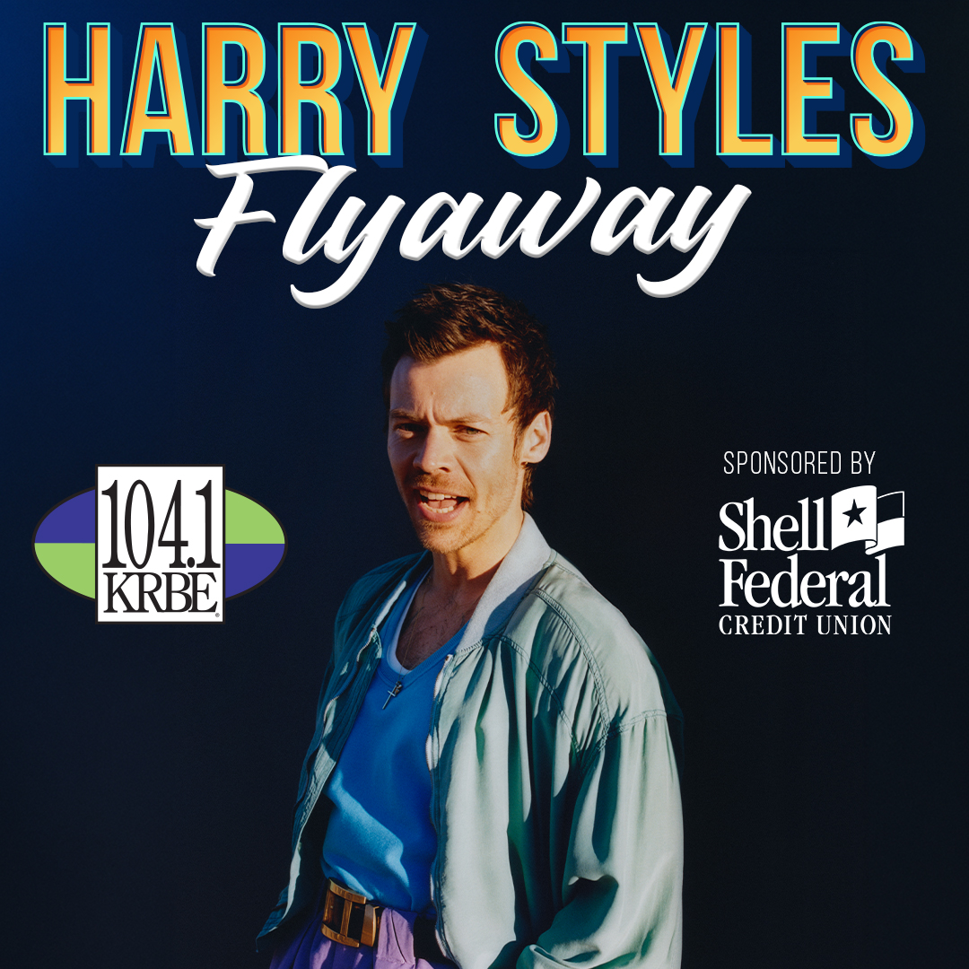 krbe's tweet photo. 👀 Wanna flyaway to see Harry Styles in NYC? 🗽

🎧 Listen to #KRBE weekdays from 7am-5pm and be caller 104 to qualify for a trip to see him LIVE at Madison Square Garden on 8/29.

✨ Sponsored by @shellfcu

DETAILS ➡️ https://t.co/Gtj1SmSfil

#HarryStylesFlyaway #HarryStyles https://t.co/4htnRM3BZh