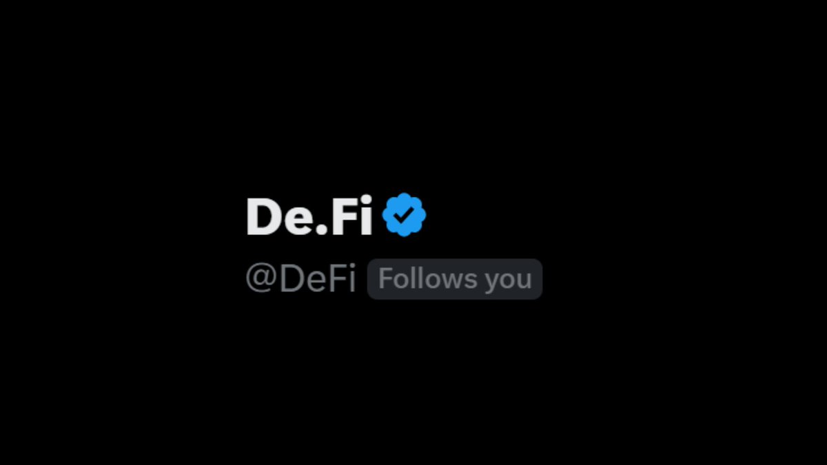 DeFi's tweet photo. Would you like to see this notification?👀

Explain DeFi to a beginner in one sentence

🔔We’ll follow top 3 most creative answers https://t.co/2ZmGbQoSWd