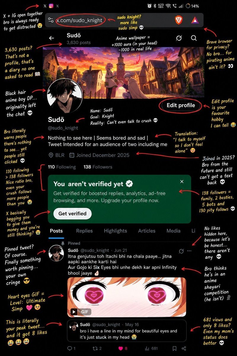 sudo_knight's tweet photo. Ohh 🥺💔 https://t.co/OPNc8K3hvY