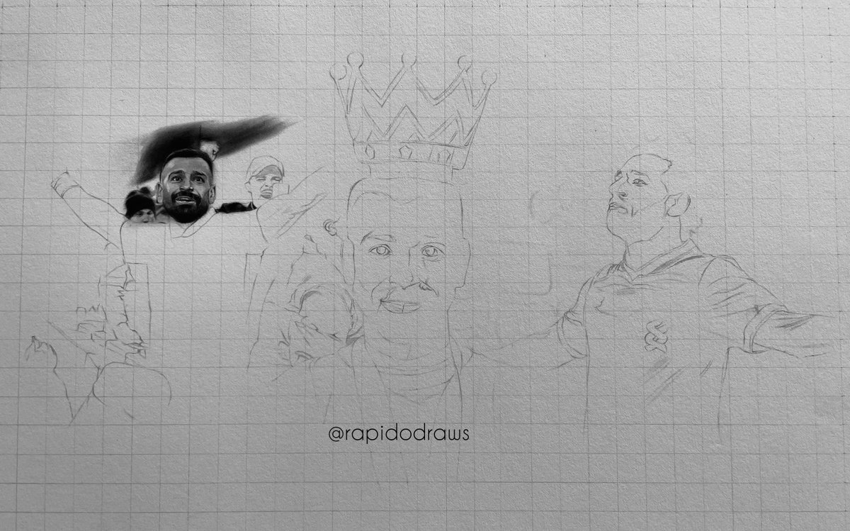 rapidodraws's tweet photo. The Egyptian King in the works ✍🏽 

Who else is excited for this project? https://t.co/JpLobresTH