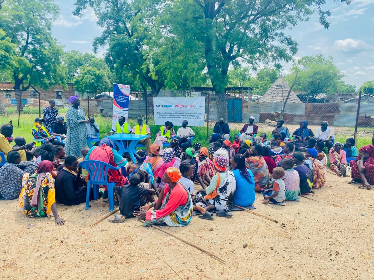 ACRA_SouthSudan's tweet photo. 📍 Malakal, Upper Nile State 🇸🇸

Beneficiary registration for the NORAD Project is now underway in Malakal.

With the support of the Beneficiary Selection Committees and RRC representatives, 180 households were registered using KoboCollect on the first day. Registration will continue across Central and Eastern Payams.

Together, we are laying the foundation for transparent and accountable project implementation.

With thanks to @CAFOD and @trocaire in partnership (CTP) and @iamCARITAS for their support.
