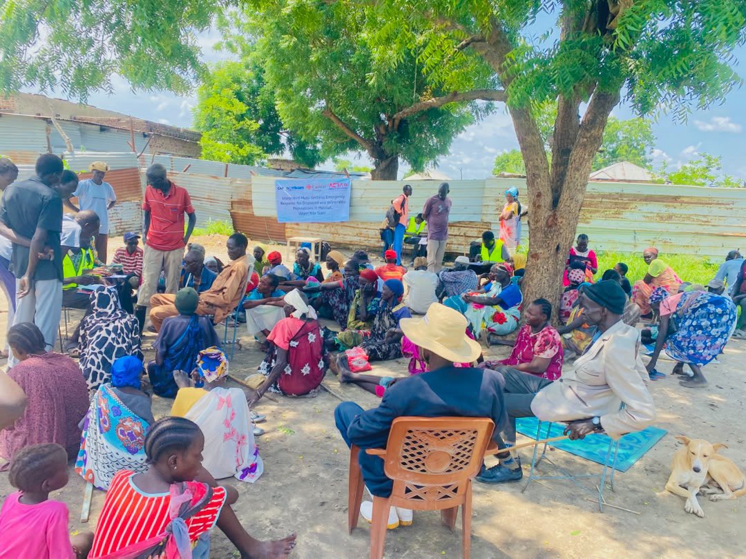 ACRA_SouthSudan's tweet photo. 📍 Malakal, Upper Nile State 🇸🇸

Beneficiary registration for the NORAD Project is now underway in Malakal.

With the support of the Beneficiary Selection Committees and RRC representatives, 180 households were registered using KoboCollect on the first day. Registration will continue across Central and Eastern Payams.

Together, we are laying the foundation for transparent and accountable project implementation.

With thanks to @CAFOD and @trocaire in partnership (CTP) and @iamCARITAS for their support.