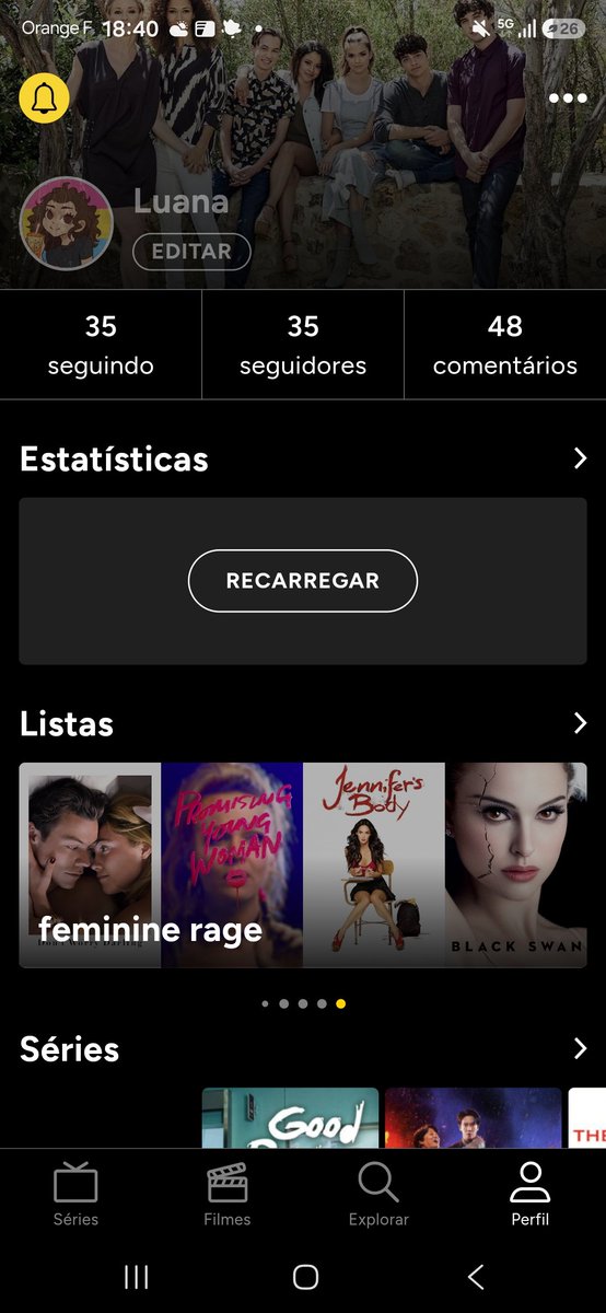 corvinmoon's tweet photo. gente meu TVTime ainda carrega um pouco 🥹 https://t.co/OIOuGIH0h5
