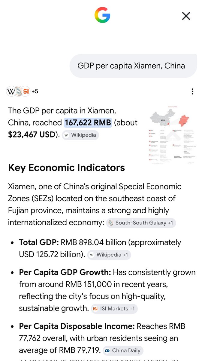 neokewaction's tweet photo. @KevinCastley Very Intresting, but I have a question, why is the GDP per capita of the poorest state in America more that double that of Xiamen, China? What's going on with that? https://t.co/DXNfthrrwn
