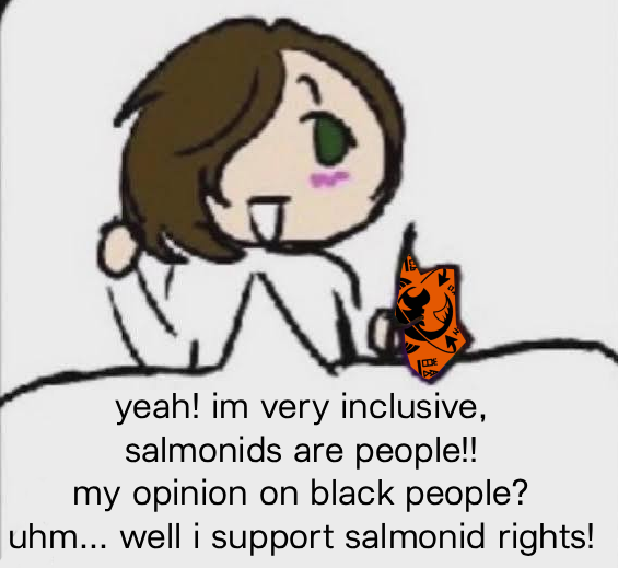 _TotallyNotCris's tweet photo. @NopeWal splatoon twitter rn focusing on the fake racism in splatoon rather than the real racism we got in the community https://t.co/wRdpau0az1
