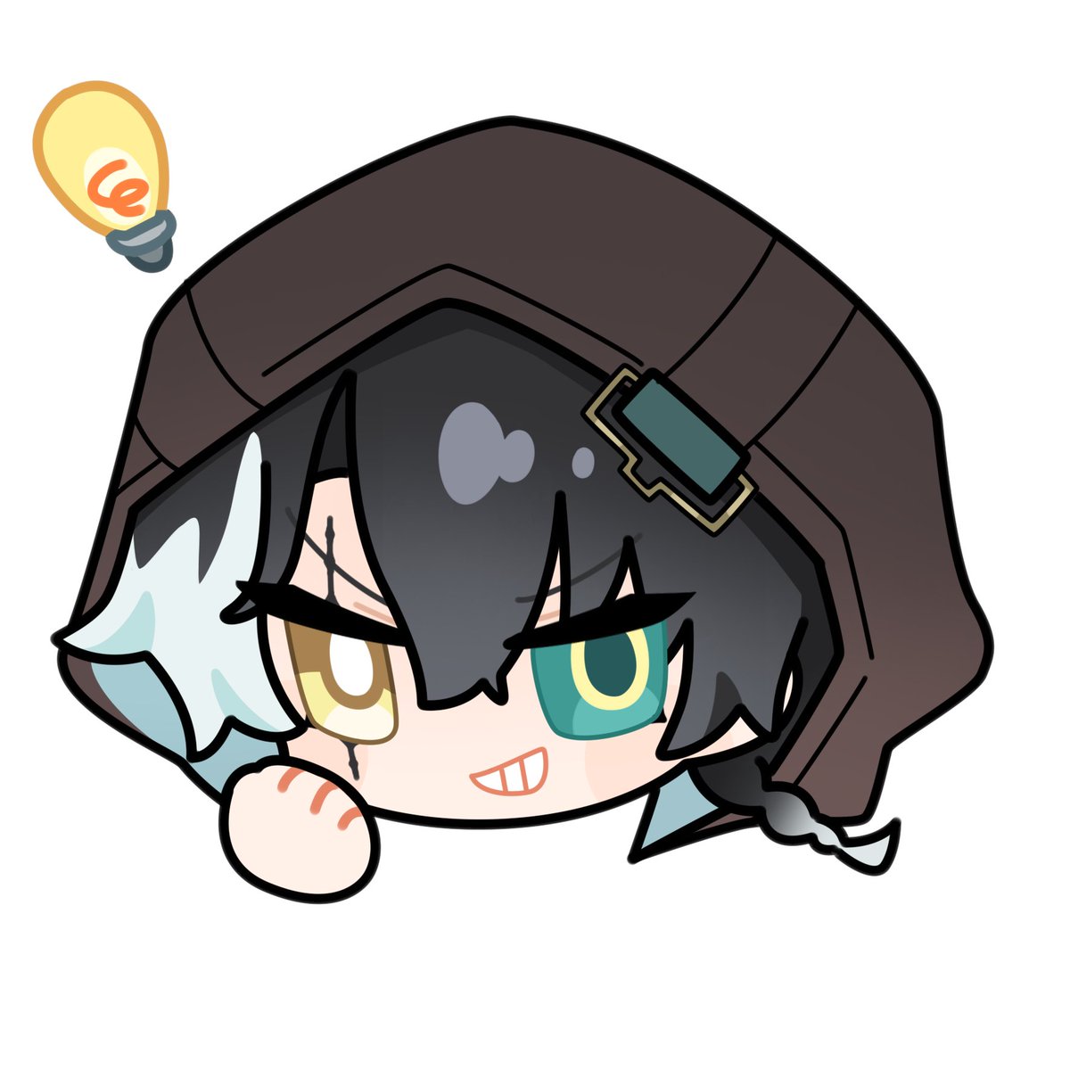 teathre_'s tweet photo. 模仿官方畫了一點景燃小表情😼😼#jingran #景燃 #鳴潮 https://t.co/gcLzpgxidZ