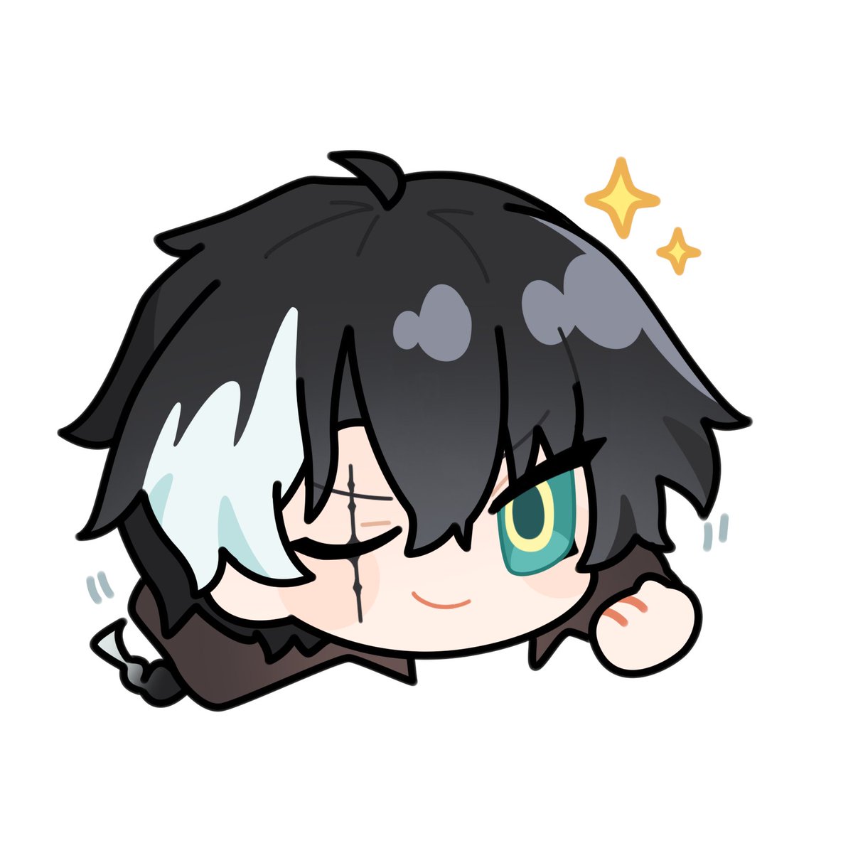 teathre_'s tweet photo. 模仿官方畫了一點景燃小表情😼😼#jingran #景燃 #鳴潮 https://t.co/gcLzpgxidZ