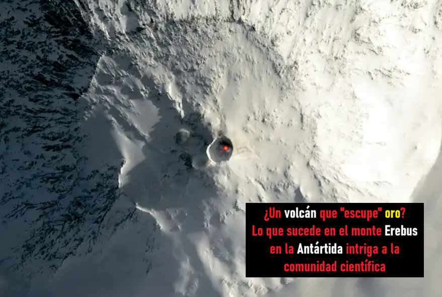 ReinaldoAlons13's tweet photo. Cada año el volcán #Erebus en la isla antártica de Ross, a 1350 km del #PoloSur libera al aire el equivalente a USD 2 millones en cristales de #oro repartidos en 80 grs/día de partículas. El por qué intriga a los científicos, ya que no saben cómo se forman
https://t.co/AXnYtaIzQQ https://t.co/yCxlOYuZLG