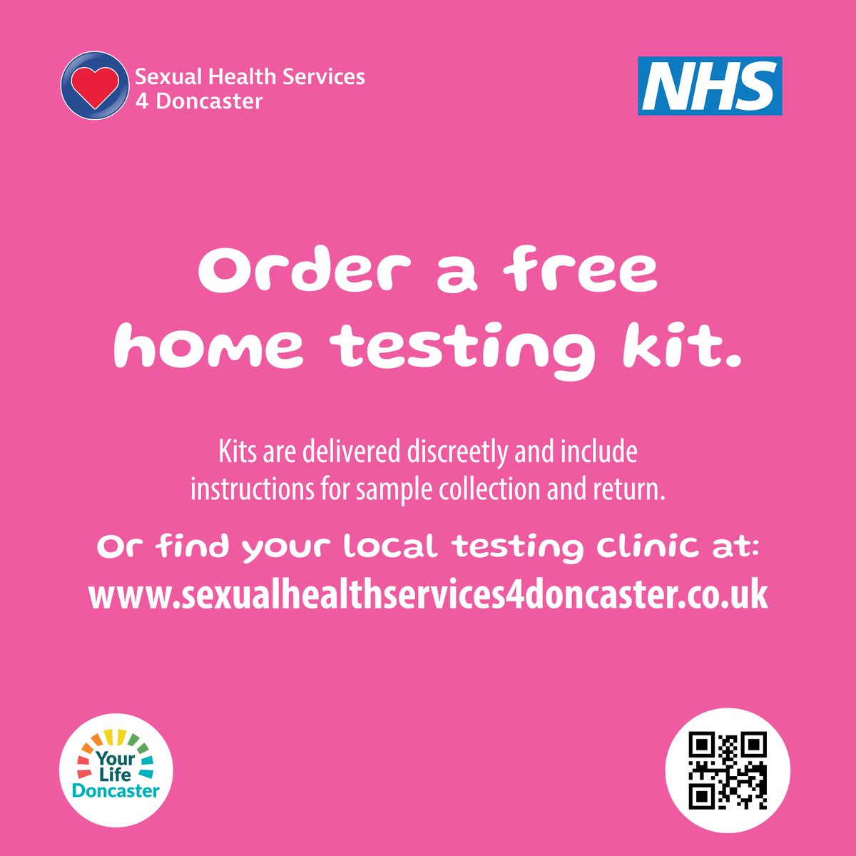 SHS4Doncaster's tweet photo. 🚨 Syphilis cases are rising locally &amp; nationally. It can spread through sex or from parent to baby. Often symptomless, it can cause serious health issues if untreated. Regular testing saves lives. #SexualHealth #STIs https://t.co/9v49TbgeHX