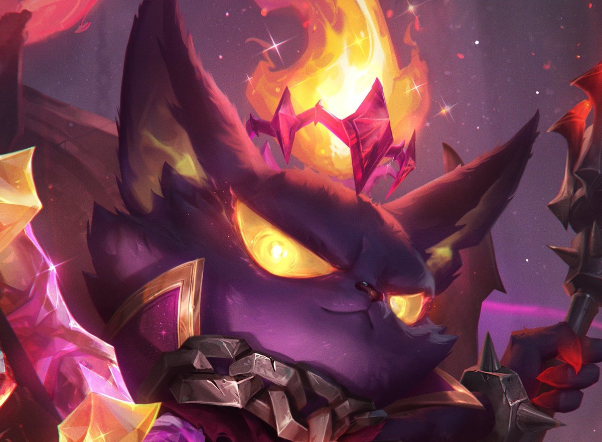 PortalLeBlanc's tweet photo. - "Durma pequenino, eu não vou desistir de você" ao matar Veigar

E pensar que esse tempo todo Veigar era nada menos do que o gato preto da Bruxa (LeBlanc) gag com esse face reveal e com esse plot twist! Coisa linda da mamãe!!!! https://t.co/KonmpX7Ixb
