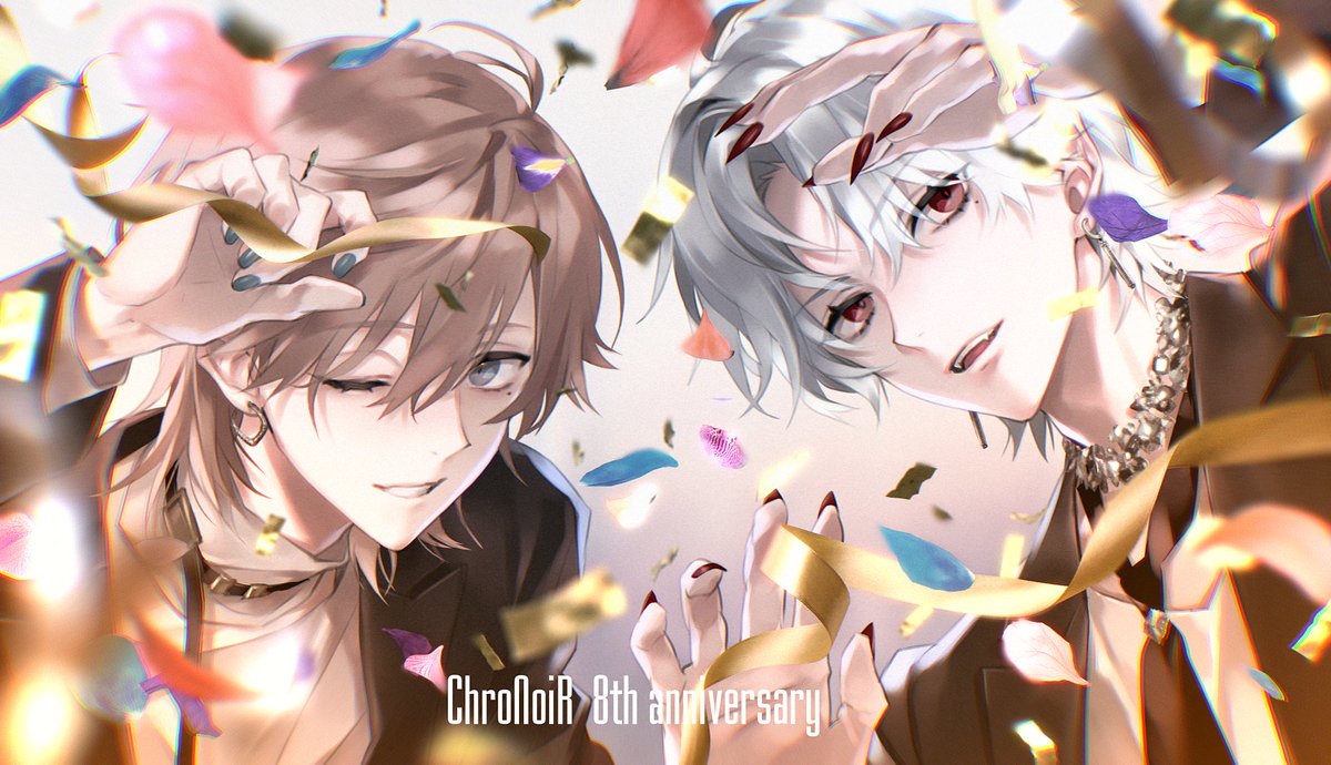 akke299's tweet photo. 8周年おめでとうございます🖤🎉
#ChroNoiR8周年 #くろのあとりえ https://t.co/BLOR2toUtA