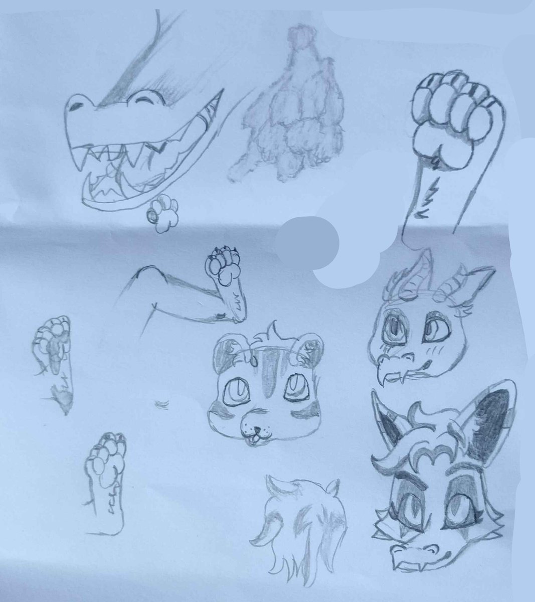 FluffyFigon's tweet photo. Doodle in Work🐾✏️

Just messing around with some ideas and seeing where this little sketch takes me :b

#FurryArt #FurryDoodle https://t.co/UpQugcu6Wo