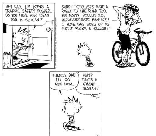 CAEDALPE's tweet photo. #Comics #CalvinandHobbes #Slogan 🚵‍♂️ https://t.co/l6ByOVSZF1