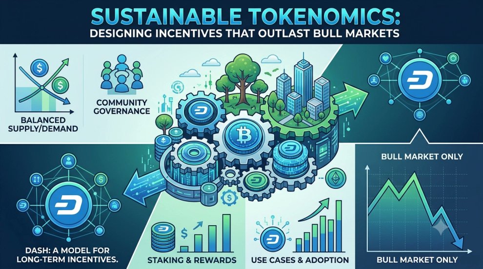 dashradar's tweet photo. Sustainable Tokenomics: Designing Incentives That Outlast Bull Markets

https://t.co/OYkc3EQ2ZR

#Dash #DashRadar https://t.co/Unya68m4Ch