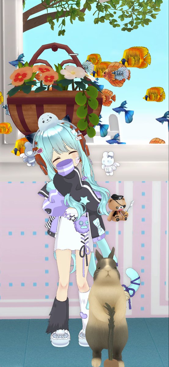 ai01217's tweet photo. 夜中にマグロにビックリしてましたꉂ🤣w𐤔      いつも皆ありがとうだょ🫶      少しでも、皆と喋れるだけで、元気貰える！いつも、ありがとう❀.(*´ω`*)❀. https://t.co/0qv5QNf3yG
