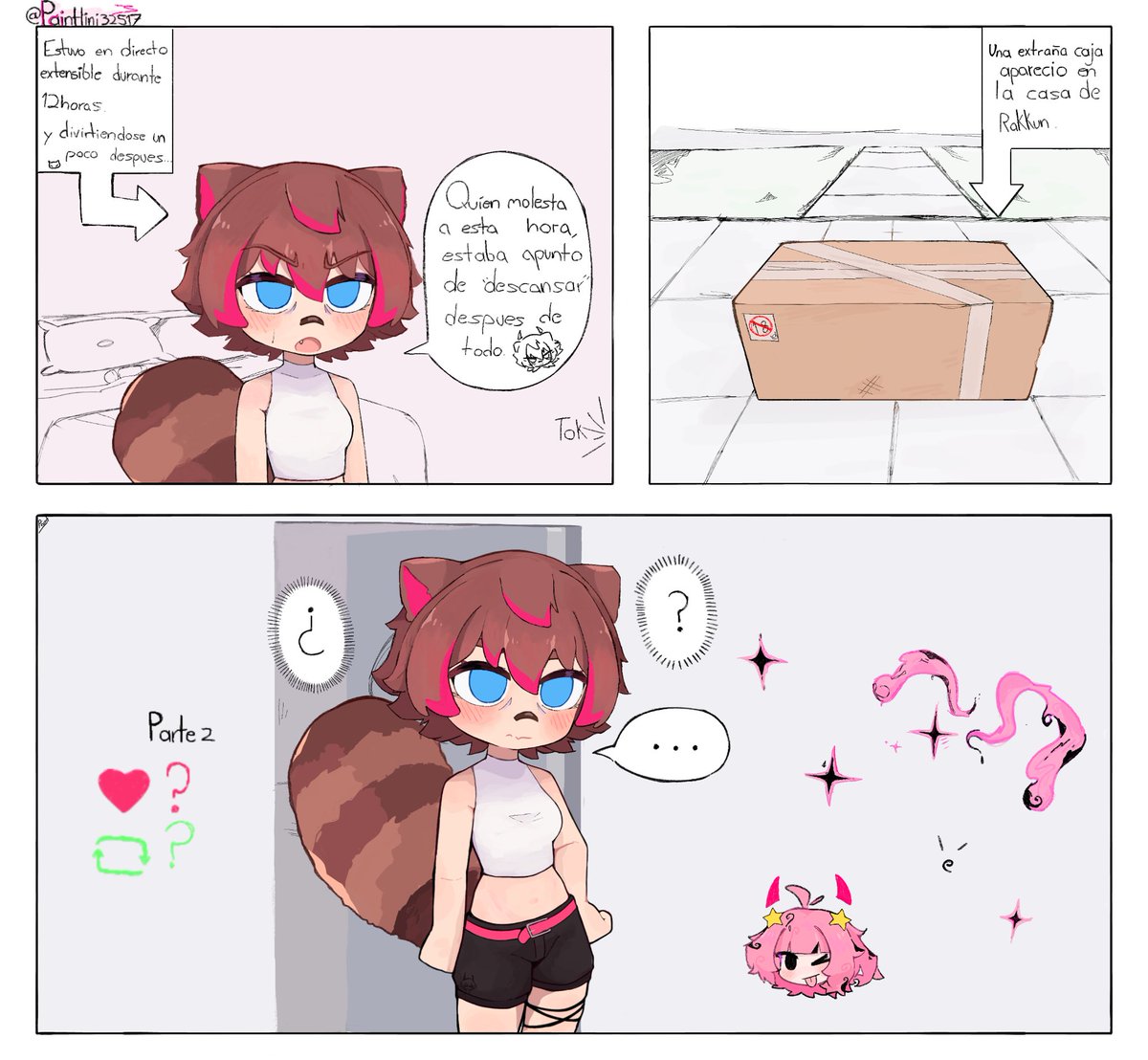 paintlini32517's tweet photo. No desaprovechen esta segunda oportunidad.
Rakkun comic 2.0 https://t.co/aWhfIkrifc