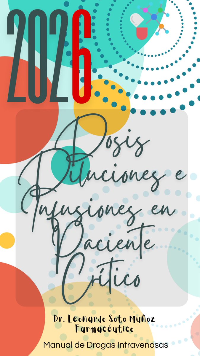 LeonardoSotoMu's tweet photo. Neostigmina en Síndrome de Ogilvie: bolos o infusion continua? 
📖 https://t.co/BzwxyXQqTR