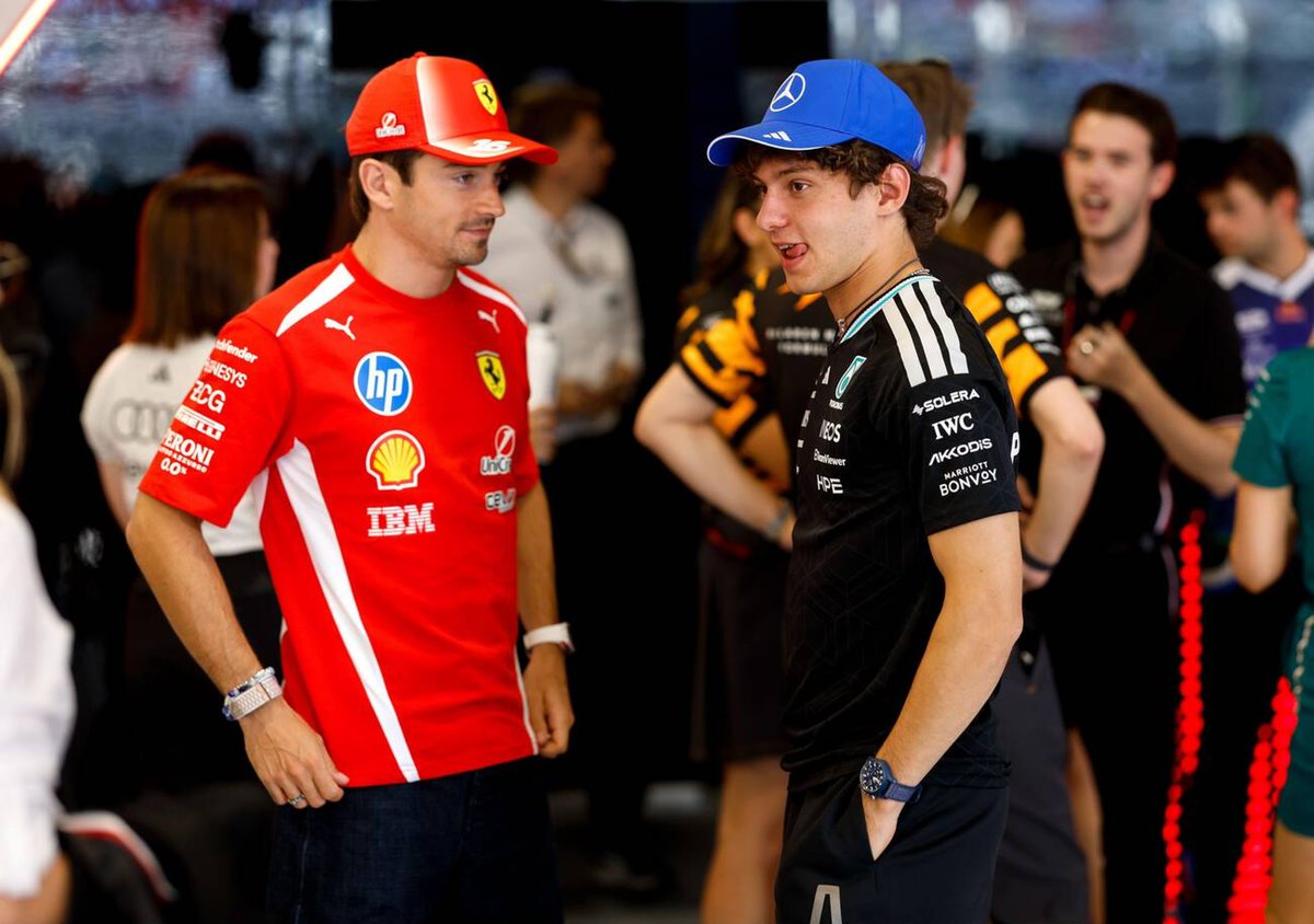 leclercsletters's tweet photo. charles says that, if ferrari doesn't win the championship, he hopes kimi wins it:

"do you think ferrari can contend for the championship? and do you still hold the view that if ferrari doesn't win, you'd want Kimi to take it? 

🆑: the championship is still a long way from over. I hope we reach the final race fighting kimi for the title, but before that, as i said, we need to demonstrate that the feeling is right, not just at silverstone, but across multiple races. i’m confident that will happen, though i’m not thinking about the championship just yet. (and what if ferrari doesn't win? kimi, or...) sure. no, absolutely. why not? he’s a really great guy, you can tell.i  think he reminds us all, i sound like an old man saying this, but he reminds me of my own early years when you first arrive in f1. you have that authenticity, you’re discovering the world... it’s a beautiful thing. you can see it in kimi’s eyes, he’s so happy to be here, and i’m happy for him. so, certainly, if ferrari doesn't win... then kimi, that would be wonderful. it would be a great story.