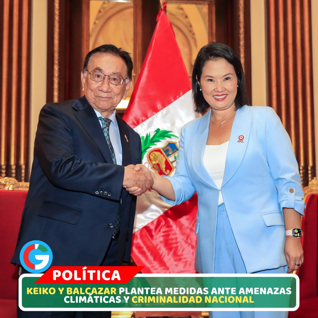 GacetaAmazonia's tweet photo. 🚨🌧️ 𝗙𝘂𝗷𝗶𝗺𝗼𝗿𝗶 𝗮𝗹𝗲𝗿𝘁𝗮 𝗽𝗼𝗿 𝗘𝗹 𝗡𝗶𝗻̃𝗼 𝘆 𝗱𝗲𝗹𝗶𝗻𝗰𝘂𝗲𝗻𝗰𝗶𝗮 𝘁𝗿𝗮𝘀 𝗿𝗲𝘂𝗻𝗶ó𝗻 𝗰𝗼𝗻 𝗕𝗮𝗹𝗰𝗮́𝘇𝗮𝗿.
Noticia Completa: https://t.co/zETw1rhpzY
👉️ Dale "MEGUSTA" y "SÍGUENOS" para no perderte ninguna noticia ❤️
#Perú #Política #ElNiño #Seguridad https://t.co/HuVJASwyFk