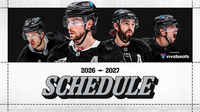 LAKingsPR's tweet photo. The @LAKings and @NHL have announced the club’s 84-game 2026-27 regular season schedule!

📰: https://t.co/nqUk9JwEAN https://t.co/hkIo50loRk