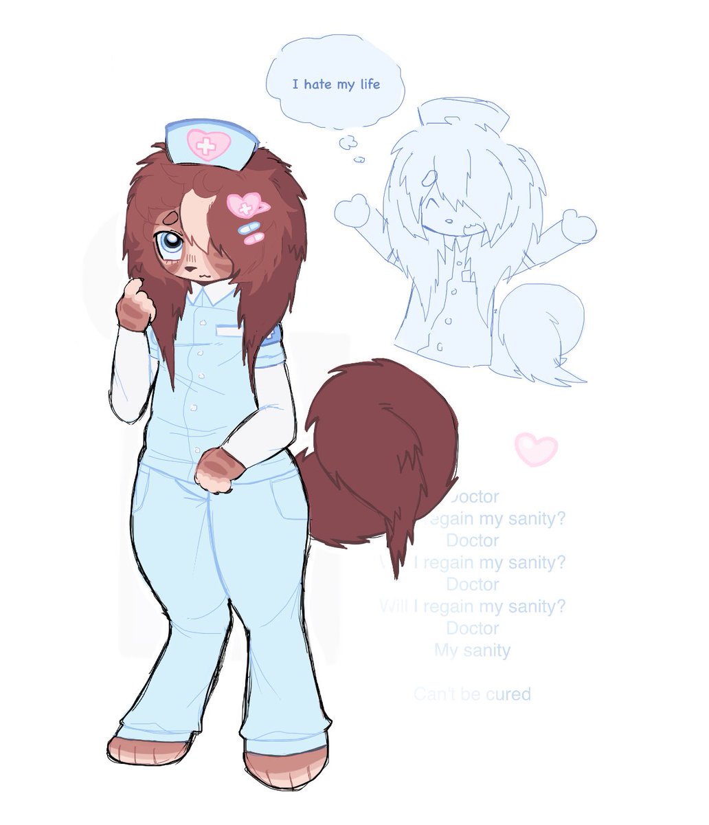 thingbunni's tweet photo. #deadhospital ok i like this design better https://t.co/uTm4UhWFWq