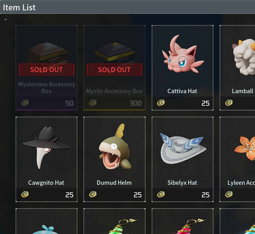 Slootbag's tweet photo. PALWORLD
Unlock 3rd/4th accessory slots

- Get 350 Dog Coins (rubble, Mimogs, human enemy kills, raids etc)
- Go to Desolate Church (any, Autumn Rocks probably first at 62, -416)
- Talk to Medal Merchant in church
- Buy Mysterious and Mystic Accessory Boxes (3rd/4th slots) https://t.co/dOi9dhvJEJ