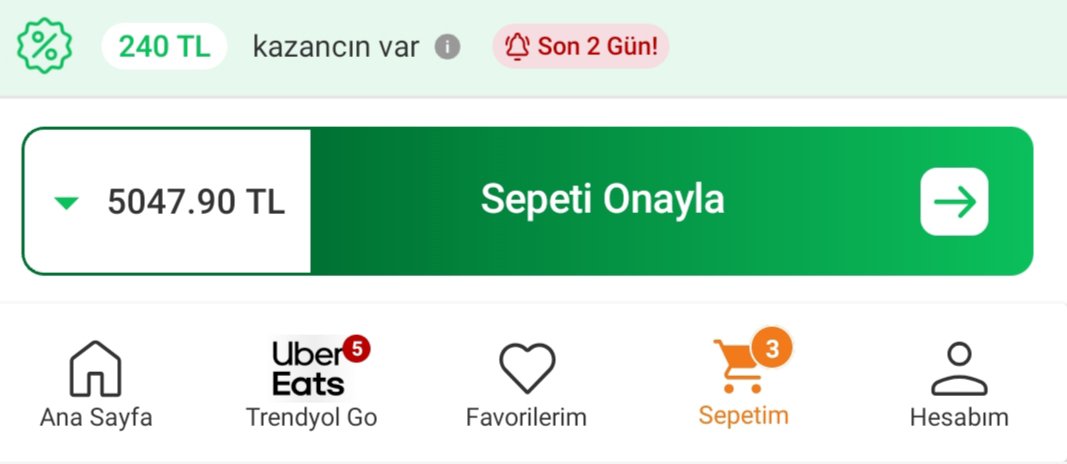 witchscarlet34's tweet photo. sepetten toplam 240 TL kazancım olacakmış zengin oldum bir kahve içerim artık 💃 https://t.co/hbTQWjnKNo