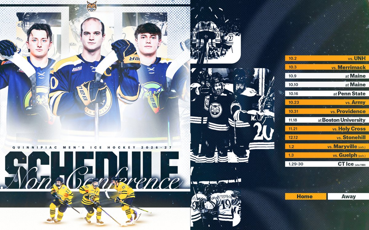 QU_MIH's tweet photo. See you Oct. 2 π«‘
π° - https://t.co/5rV5inE3eA
π
- https://t.co/WJ55UutOqe
#BobcatNation x #NCAAHockey https://t.co/gYtJrk49sc