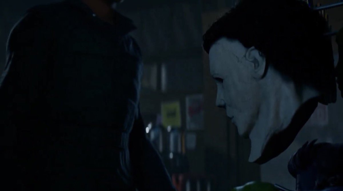 HalloweenVerse's tweet photo. Michael’s mask at the hardware store in Halloween: The Game 🎃 https://t.co/R4CZTcltEC