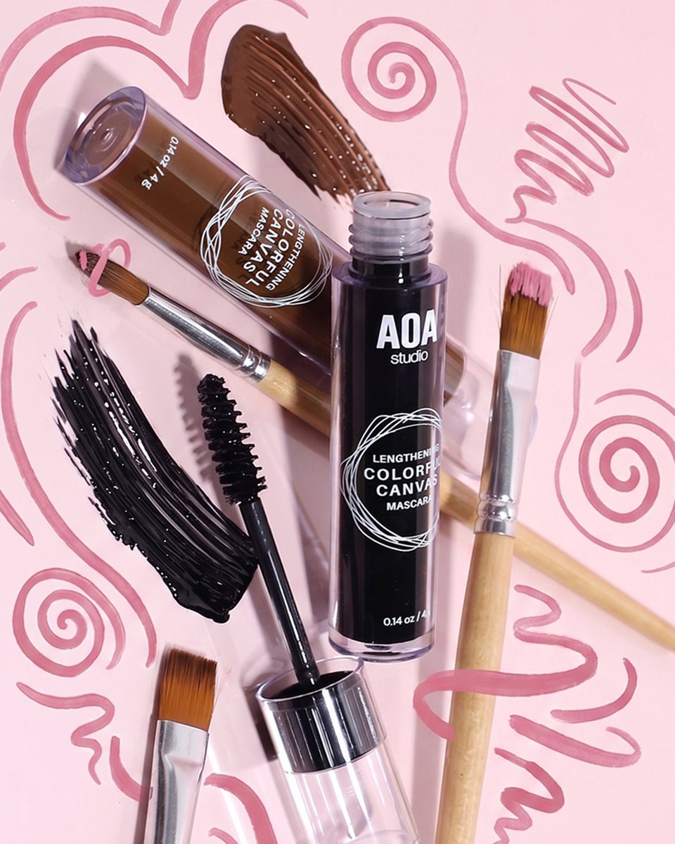 shopmissa's tweet photo. Big lash energy for under $2? Yes, really. 🔥 Meet the new AOA Colorful Canvas Lengthening Mascara! This buildable, lightweight formula glides on smoothly to give you the ultimate customizable length and volume. https://t.co/JUEjDnkvKM