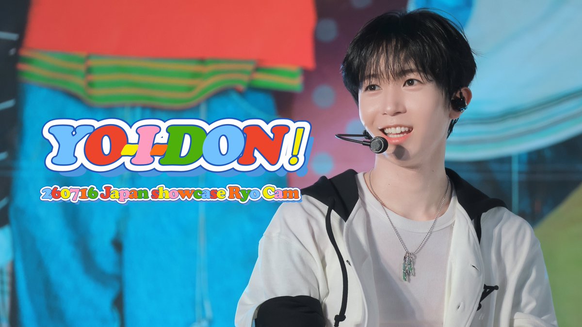 R0804dct's tweet photo. 4K丨YO-I-DON!  260716 Japan showcase Ryo Cam

Full📸:https://t.co/lFak7sYGnh

#료 #RYO #リョウ 　
#NCTWISH #엔시티위시 https://t.co/CEbKPAuumb