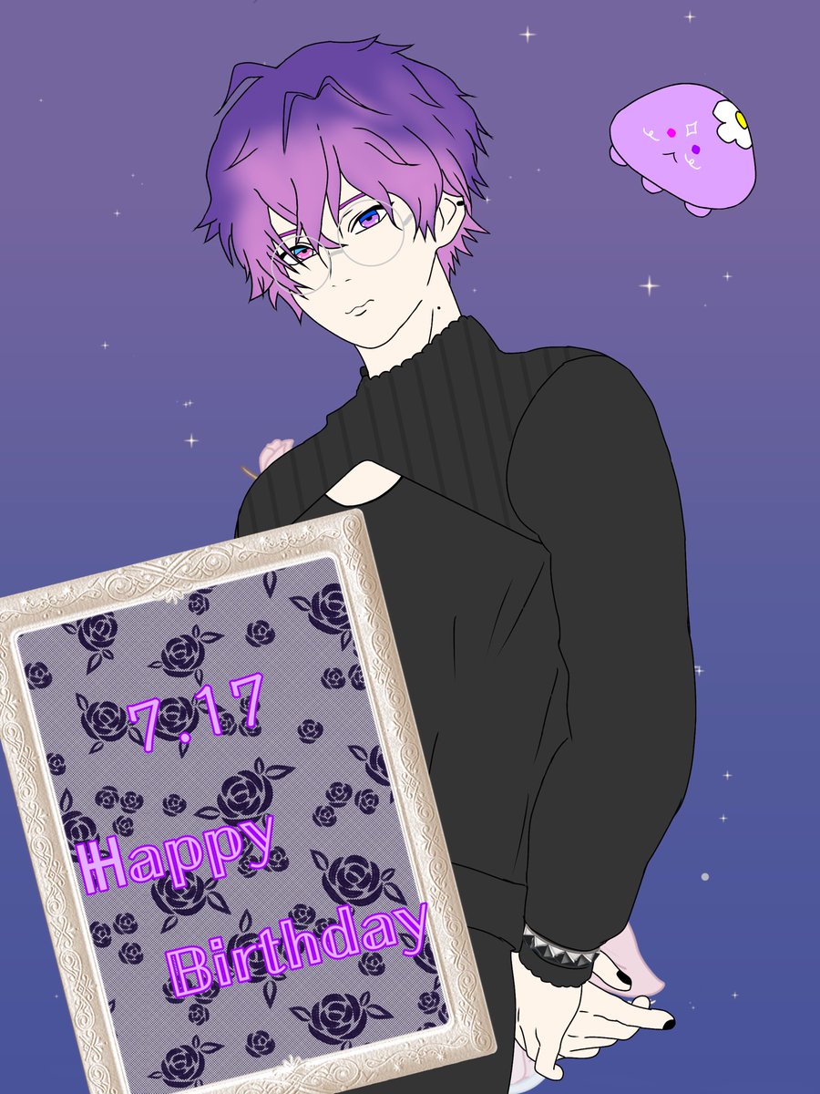 Akatsuki_920's tweet photo. - ̗̀  ʜᴀᴘᴘʏ ʙɪʀᴛʜᴅᴀʏ   ̖́- Uki mama💜

I hope you have a wonderful year！

I will continue to support you！

#TANJOUKI2026  #VioletAtelier https://t.co/MTuL2BgzrB
