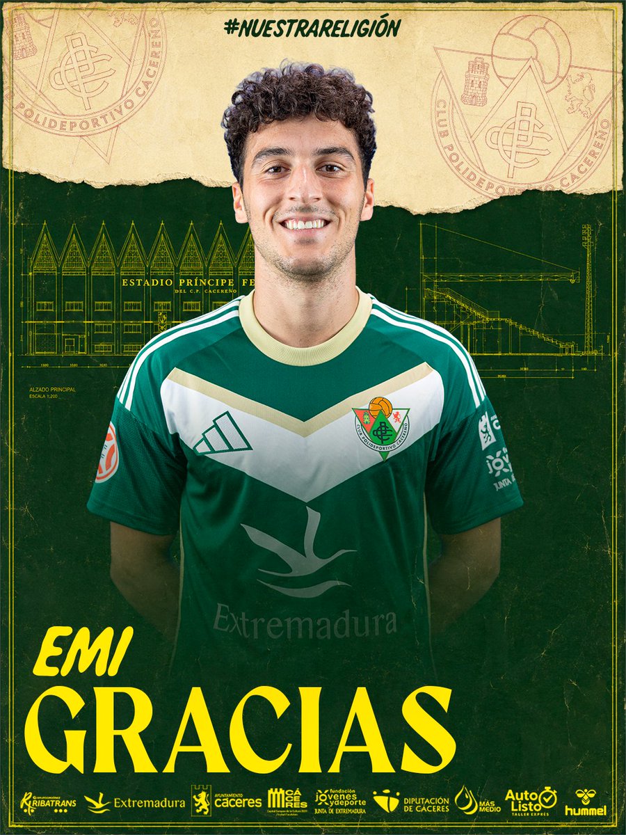 CPCacerenoSAD's tweet photo. ❌ OFICIAL | 

@EmiiHernandezZ2 causa baja después del pago de su cláusula para incorporarse a la @SDP_1922 

Desde el club queremos agradecerle todo el esfuerzo realizado durante la temporada pasada y le deseamos toda la suerte del mundo en su nuevo proyecto. https://t.co/it3h9to5Gb